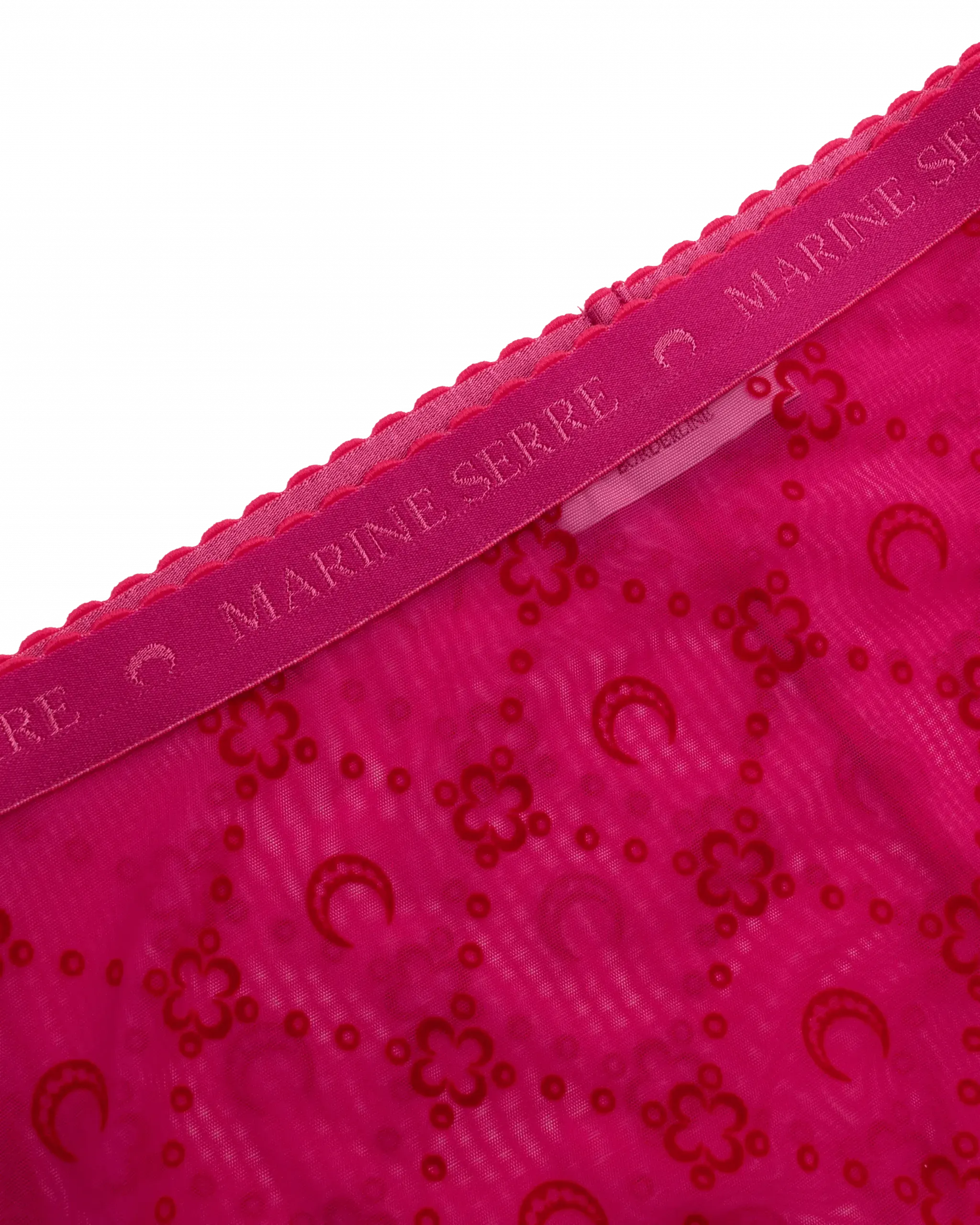 Moonogram Flocked Mesh Tights - Women's Fashion Tights for Party, Cosplay & Everyday Wear
