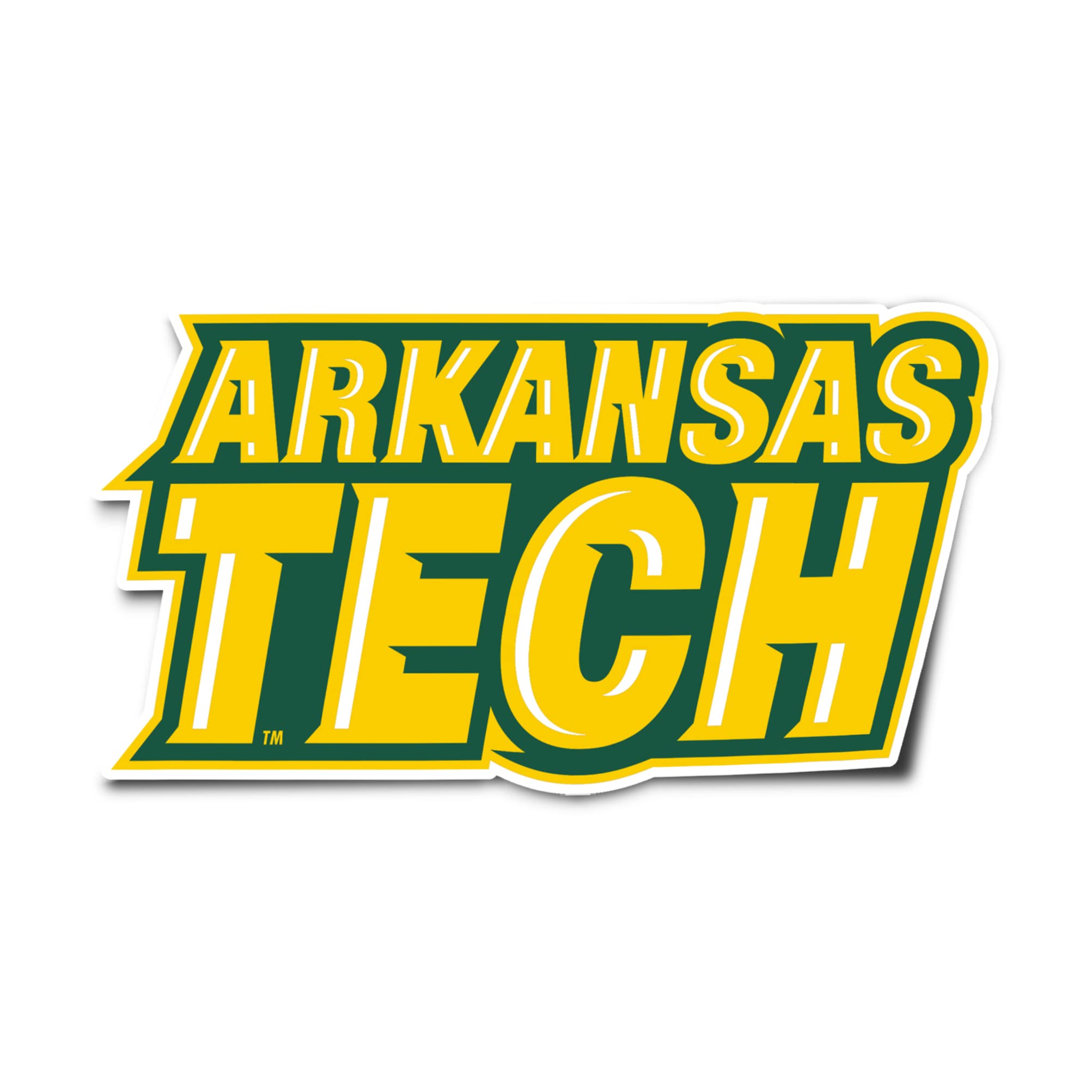 Desert Cactus Arkansas Tech University Sticker - Wonder Boys Golden Suns Vinyl Decal for Laptop, Water Bottle, Car & Scrapbook (IND 00037A) - Perfect for College Students, Alumni Gifts & School Spirit Accessories