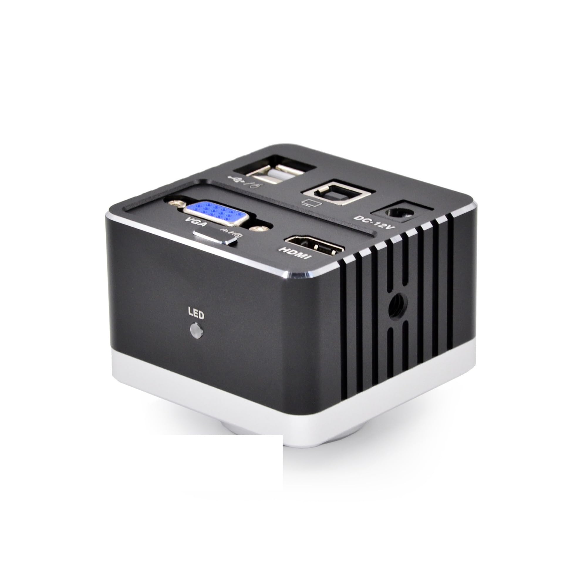 1080P HD USB Microscope Camera - 60fps, VGA & C Mount Compatible, Stable Performance for Industrial & Hobby Use - Perfect for PCB Repair, Jewelry Inspection & Science Education