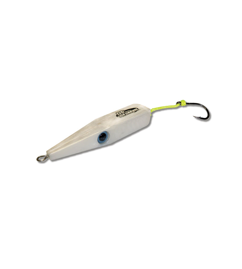 GT Ice Cream Needle Nose Fishing Lures - Premium Saltwater & Freshwater Bass Fishing Baits for Trout, Walleye & Panfish - Ideal for Casting, Trolling & Ice Fishing Adventures