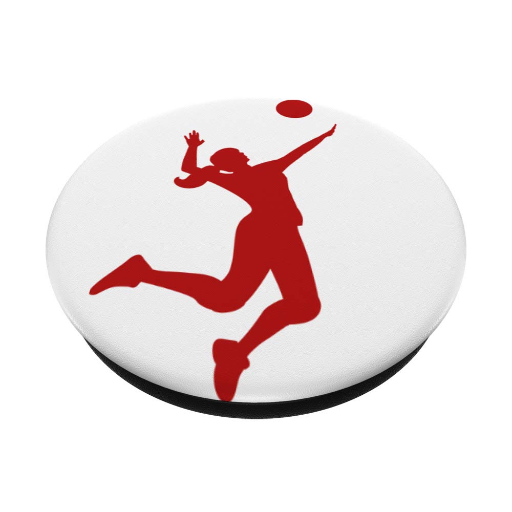 Graphic Volleyball Phone Grip for Sports & Outdoor Activities