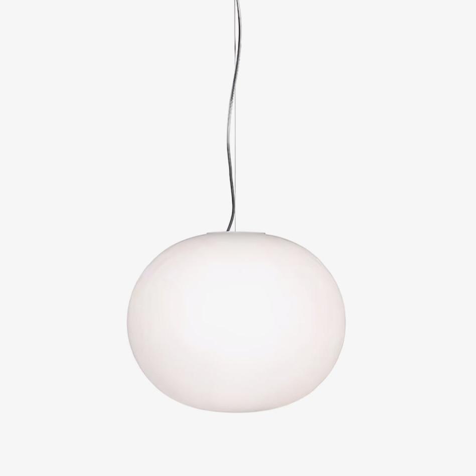 Modern Globe Pendant Light - Stylish Hanging Lamp for Kitchen Island, Dining Room & Bedroom - Energy Efficient LED Ceiling Light Fixture - Perfect for Home Decor & Interior Design