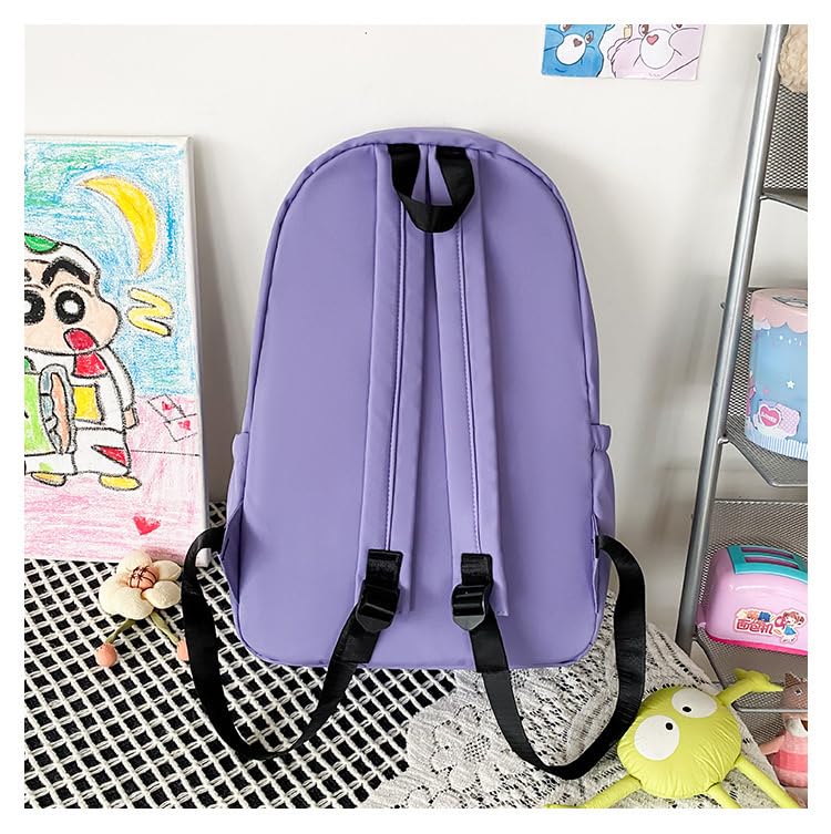 **JUBLYN Stylish Waterproof Nylon Backpack for Teen Girls - Middle School Bookbag, Women's Fashion Travel Backpack, Korean Ethnic Design - Perfect for School, College & Travel**