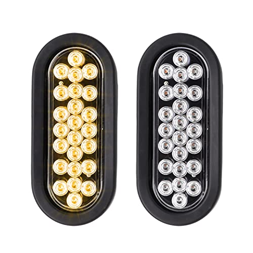 Clear/Amber Pack of 2