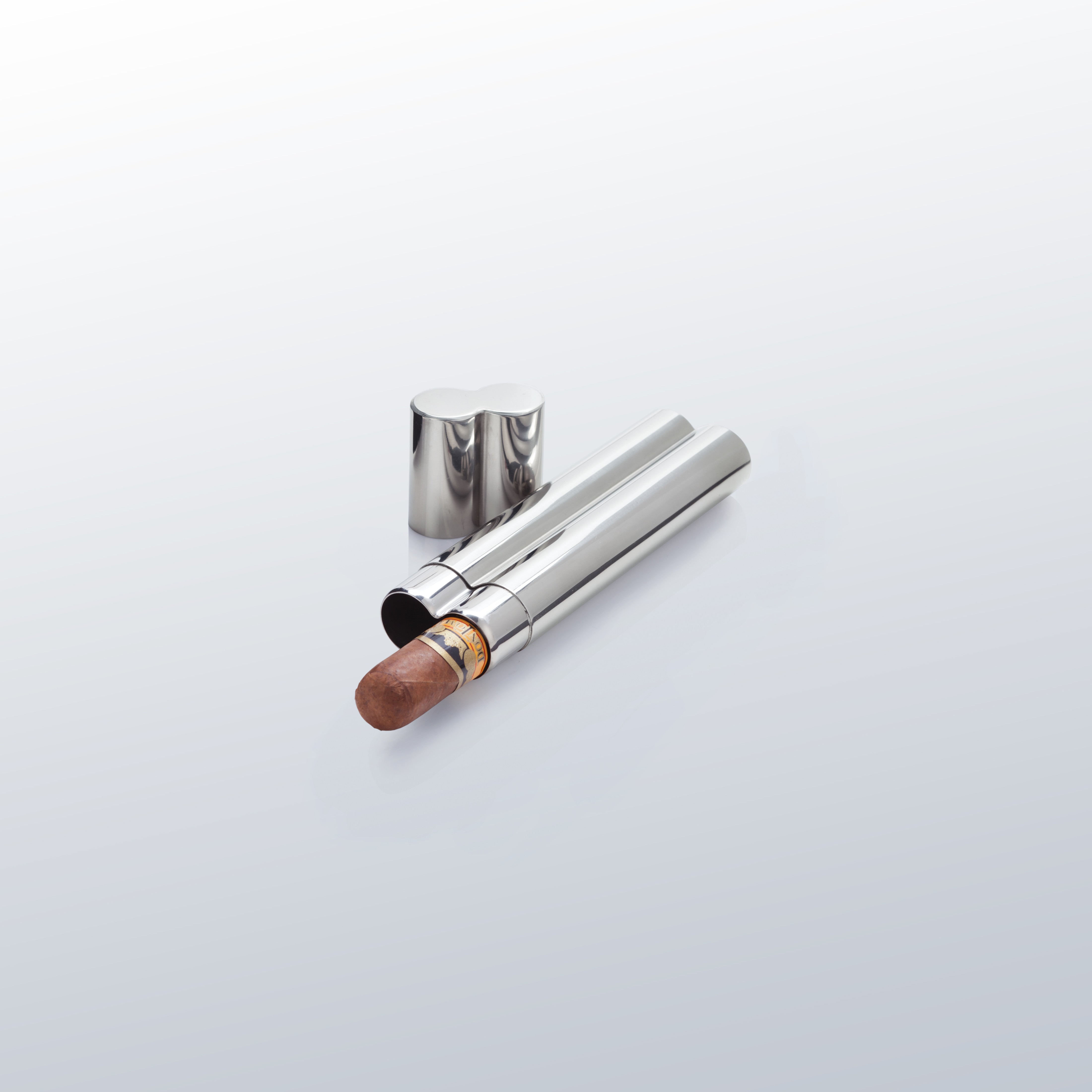 Premium Stainless Steel Cigar Holder - Durable & Elegant Cigar Accessory for Smoking Enthusiasts | Perfect for Outdoor Parties, Weddings & Relaxing at Home