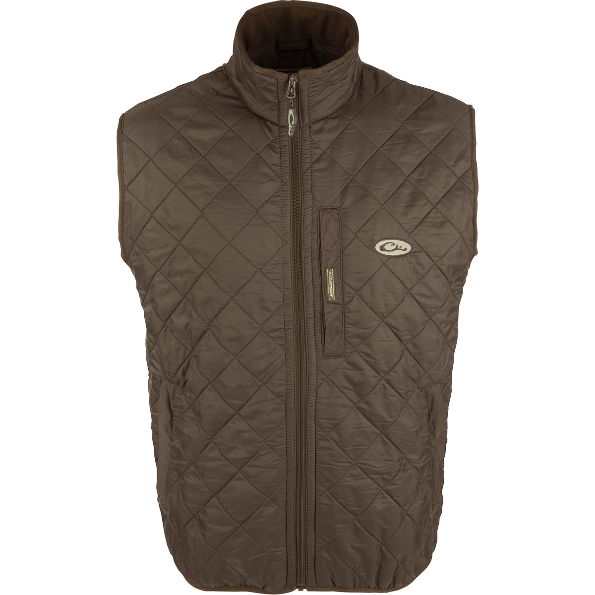 Delta Quilted Fleece Lined Vest for Men & Women - Lightweight Warm Winter Puffer Vest Jacket - Outdoor Hiking, Camping, Running, Casual Wear