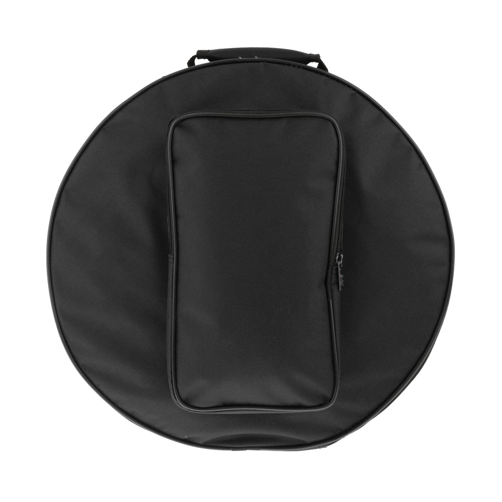 15 Inch Snare Drum Backpack Case with Shoulder Strap & Exterior Pockets - Lightweight Protective Gear for Drummers, Band Practice & Music Performances