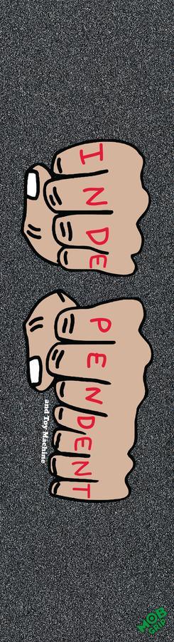 Independent X Toy Machine Fist Grip Tape - Premium Skateboard Grip Tape for Enhanced Board Control - Perfect for Street Skating, Tricks, and Skatepark Sessions