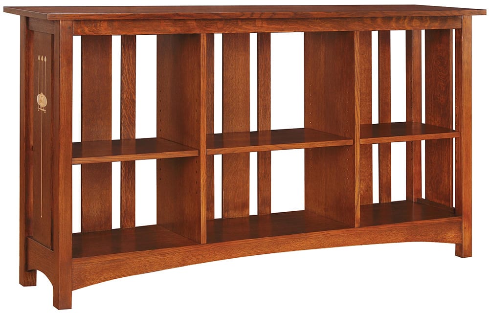 Modern 5-Tier Slatted Back Bookcase - Solid Wood Bookshelf for Home & Office - Perfect for Living Room, Bedroom, or Study Organization