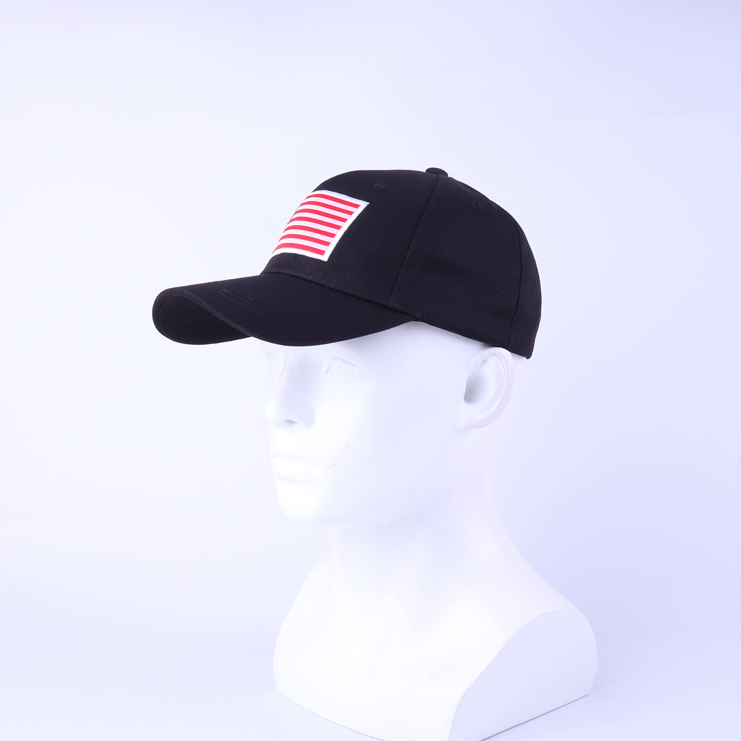LANGZHEN Patriotic American Flag Baseball Cap for Men & Women - Adjustable USA Trucker Snapback Hat for Outdoor Activities, Sports, and Casual Wear