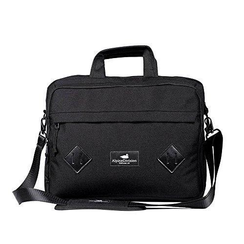 Alpine Division Marshall Laptop Bag - Durable 15.6 Inch Laptop Backpack for Men & Women - Waterproof Business Travel Backpack with USB Charging Port - Perfect for Work, School & Commuting