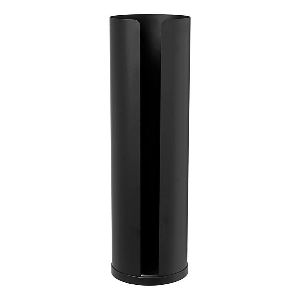 Blomus Nexio 4-Roll Toilet Paper Holder - Modern Bathroom Tissue Dispenser in Black | Space-Saving Design for Small Bathrooms & Powder Rooms