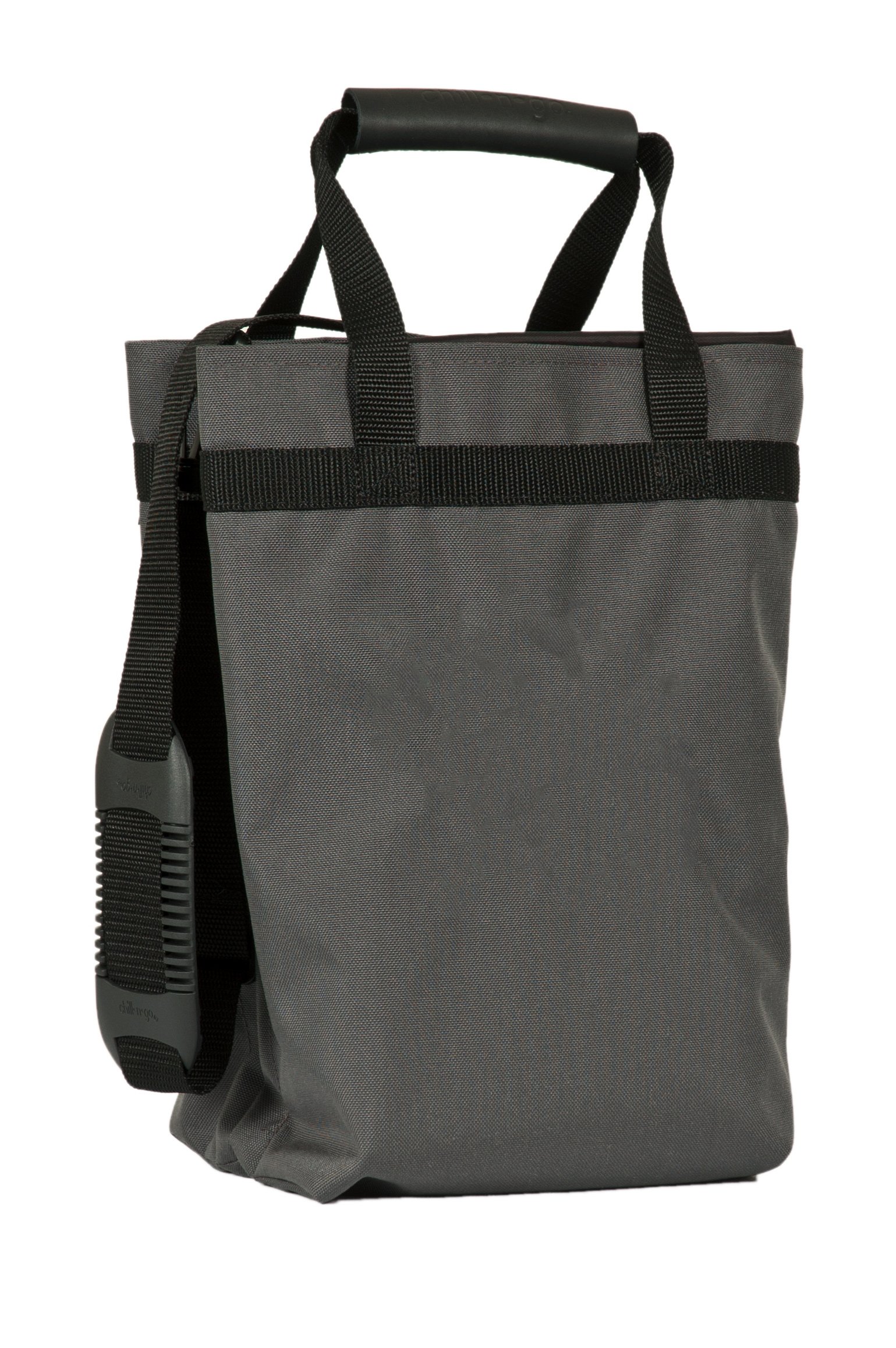 Premium 4-Bottle Insulated Wine Tote Bag - Charcoal Gray | Leakproof & Durable Wine Carrier for Picnics, Parties & Travel | Perfect Gift for Wine Lovers