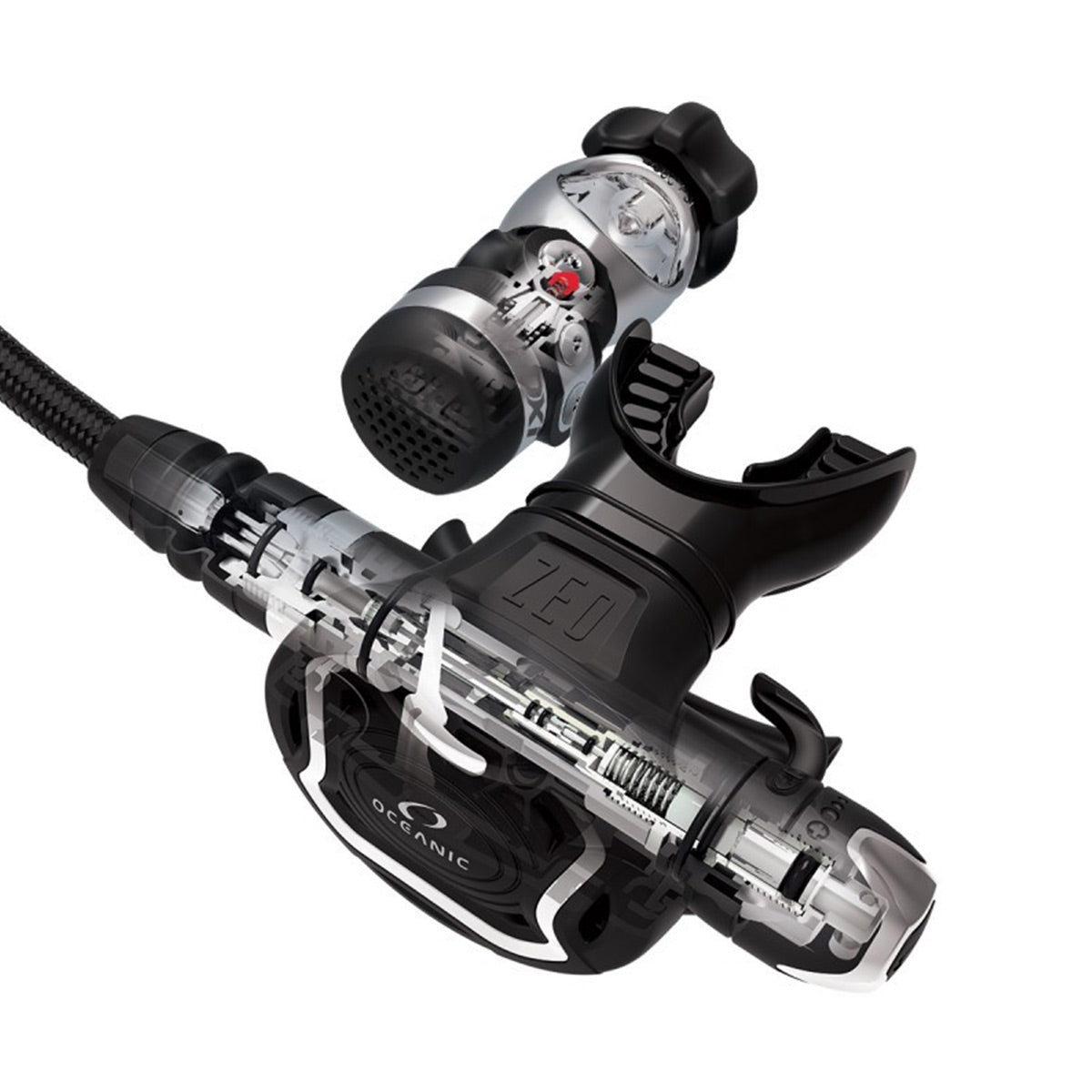 Oceanci ZEO + FDXi Scuba Diving Regulator - Premium Underwater Breathing Gear for Professional Divers | Perfect for Deep Sea Exploration and Recreational Diving