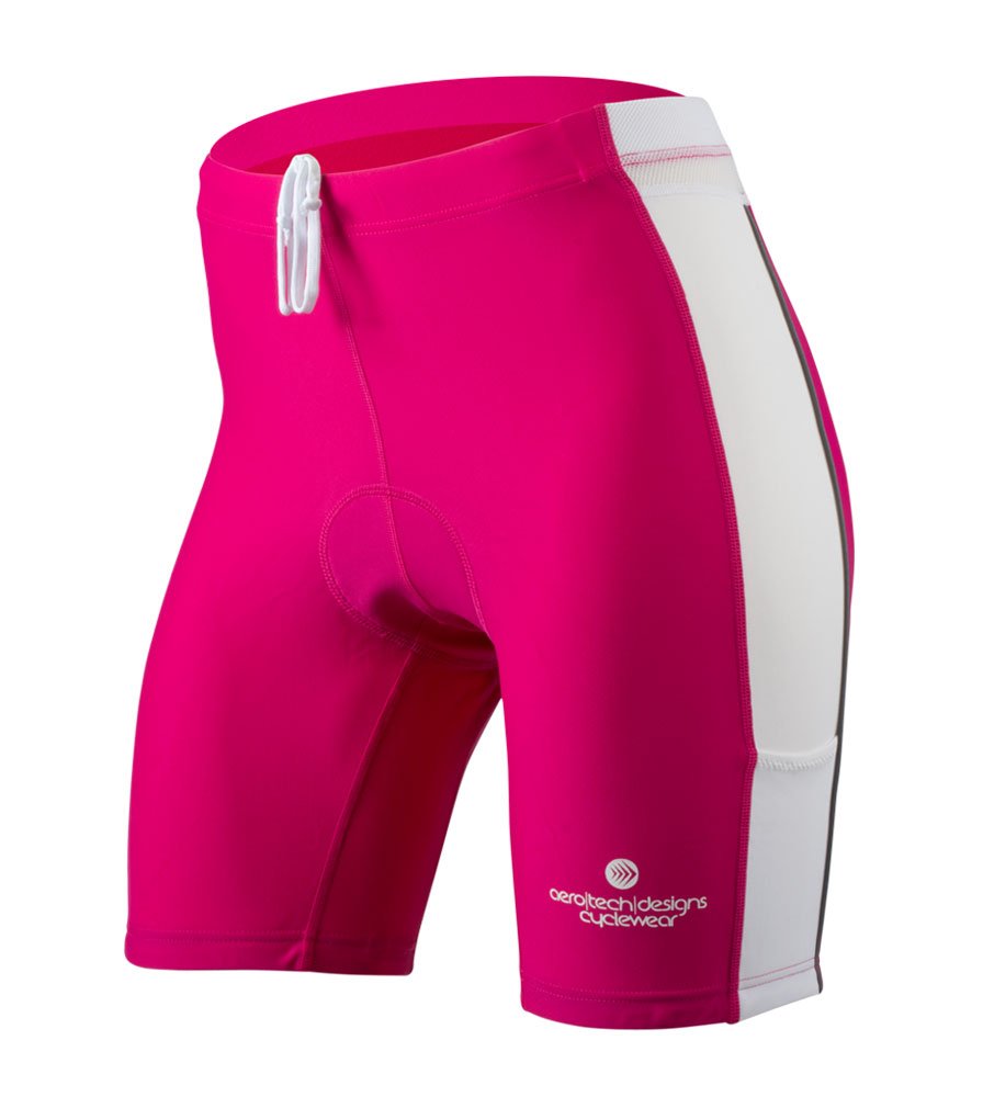 AERO TECH DESIGNS Women's Competition Triathlon Shorts - High-Performance Cycling & Running Shorts for Triathletes - Perfect for Training, Racing & Endurance Sports