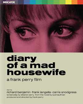 Diary of a Mad Housewife Blu-ray DVD | Classic 1970s Dark Comedy Film | Perfect for Movie Collectors & Vintage Film Enthusiasts | Great for Home Theater Nights & Retro Movie Marathons
