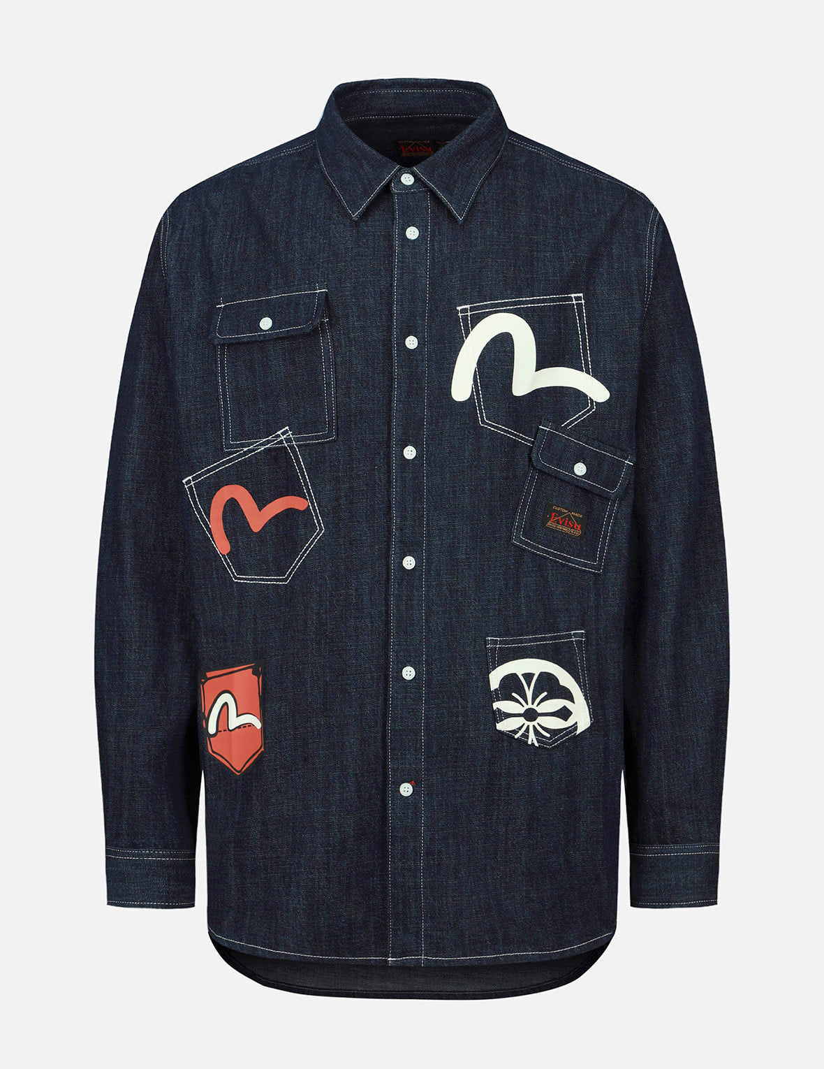 Stylish Multi-Pocket Denim Shirt for Men & Women | Durable Cotton Workwear Shirt | Perfect for Outdoor Adventures, Casual Wear & Travel
