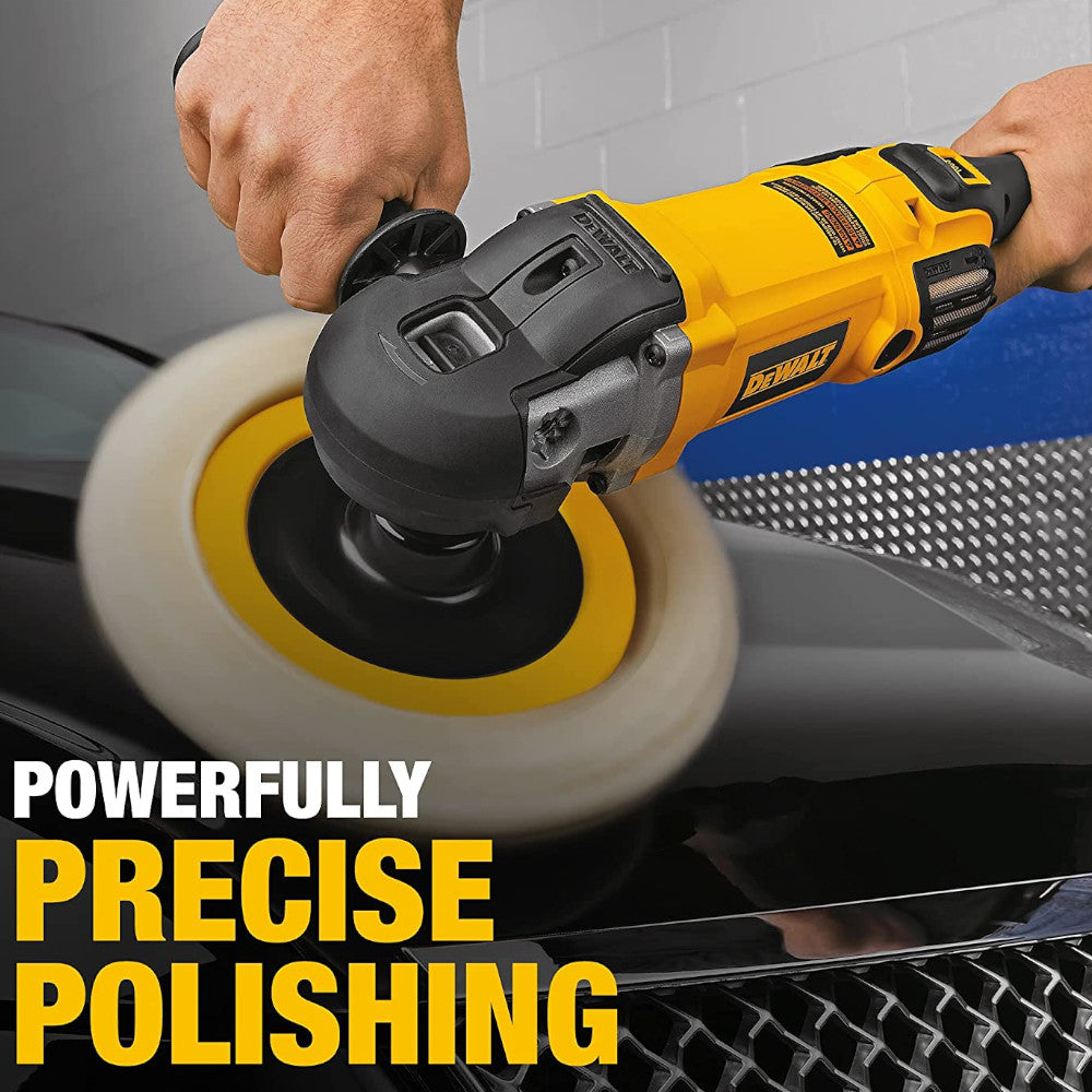 DEWALT DWP849X Variable Speed Buffer Polisher with Soft Start - 7 Inch & 9 Inch Pads - Certified Refurbished with Dewalt Warranty - Perfect for Car Detailing & Metal Polishing