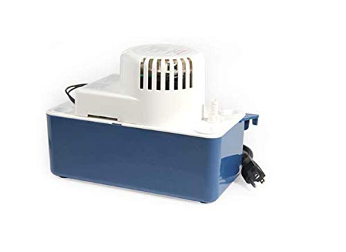High-Efficiency 115V Condensate Pump for Dehumidifiers, Ice Makers, AC Units & Furnaces - Automatic Drainage Solution for HVAC Systems, Air Conditioners & Water Overflow Protection