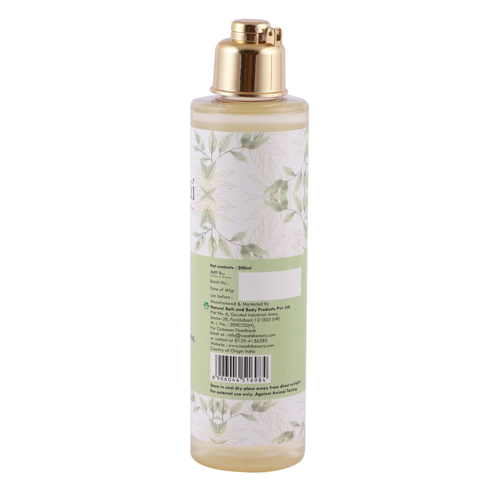 **Taashi Organic Coconut Massage Oil (200ml) - Hydrating & Nourishing for Healthy, Soft Skin | All Skin Types | Perfect for Relaxation & Aromatherapy**