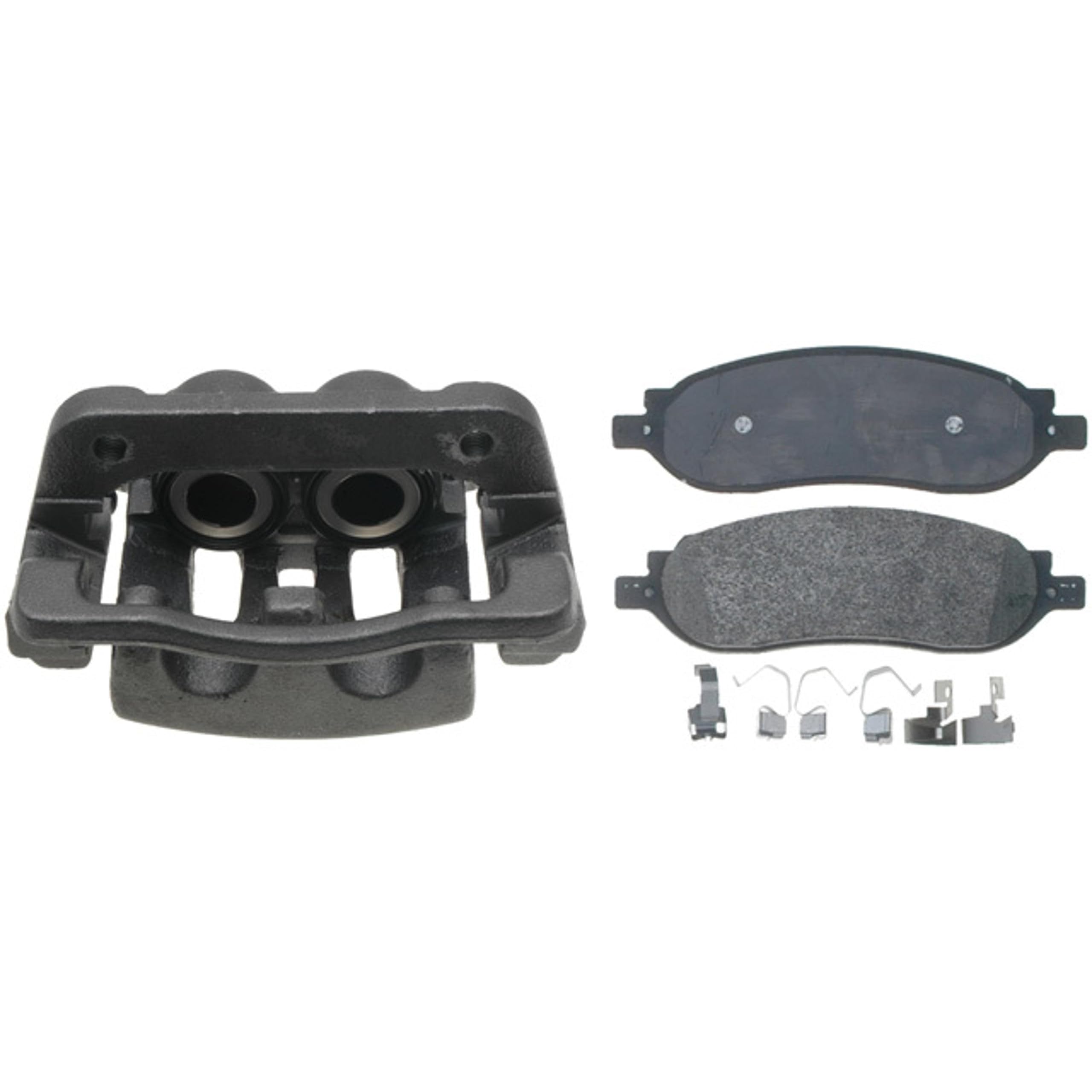 ACDelco Gold 18R2180 Remanufactured Loaded Brake Caliper Assembly with Semi-Metallic Pads - Rear Driver Side Disc Brake (Non-Coated) | Perfect for Truck & SUV Brake System Repairs & Maintenance
