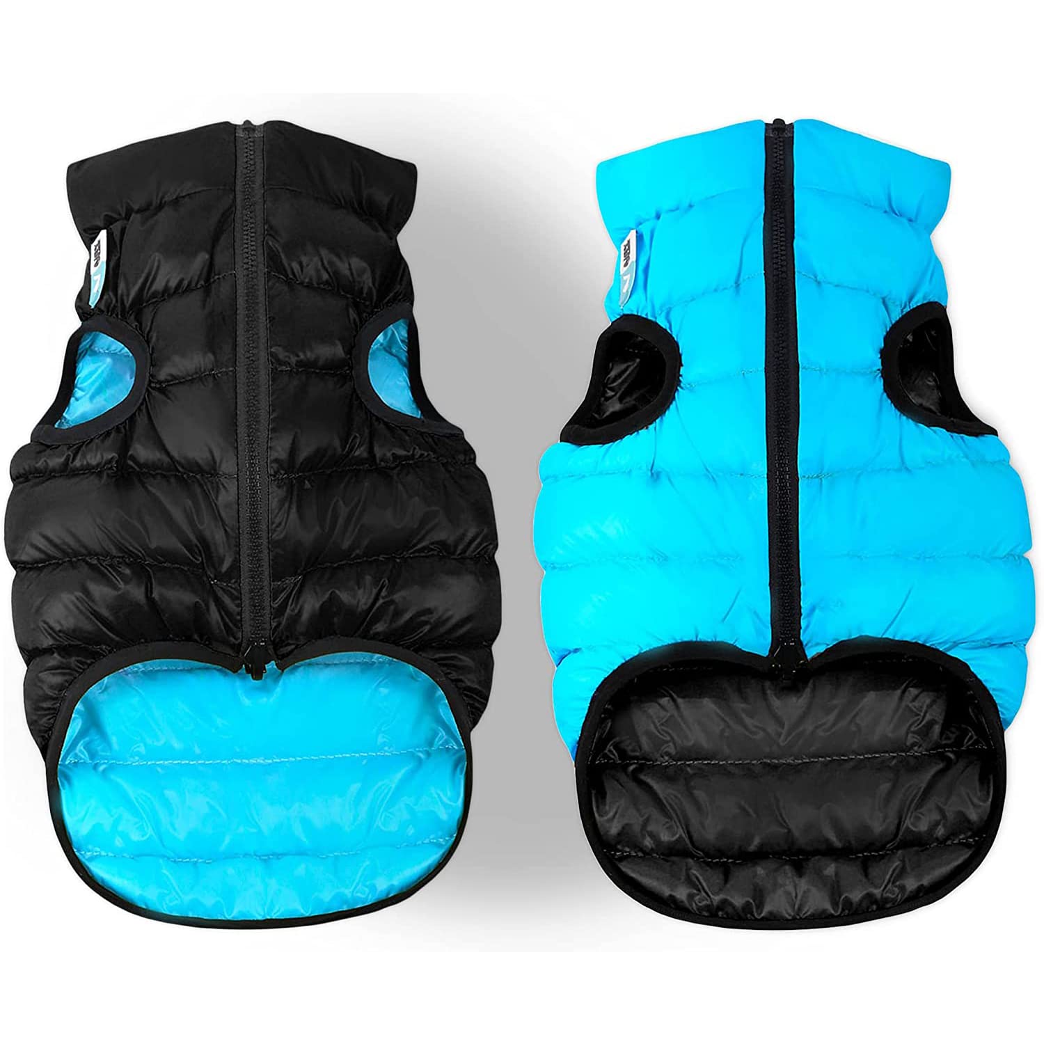 Lightweight Reversible Winter Dog Coat - Warm Waterproof Windproof Insulated Dog Jacket for Small Medium Large Dogs - Cozy Puffer Vest for Outdoor Walks & Cold Weather Protection