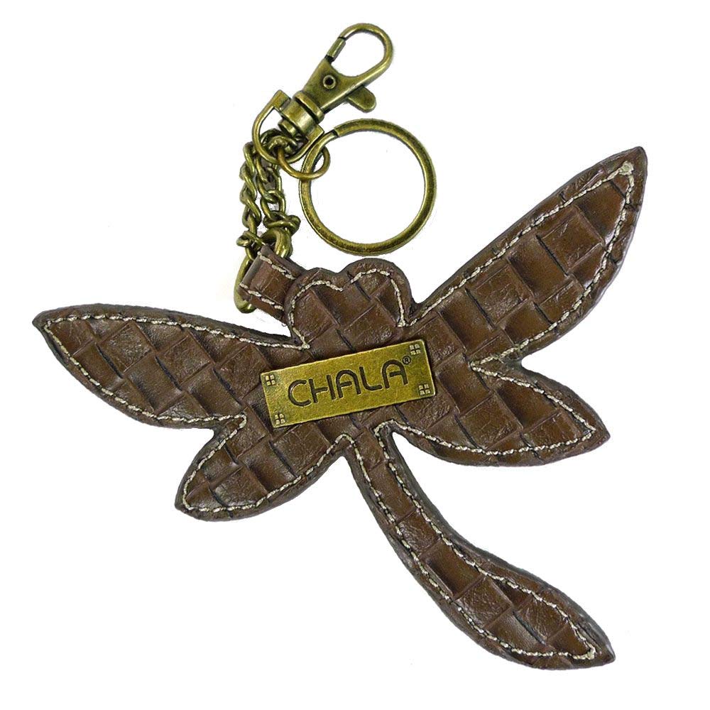 CHALA Dragonfly Keychain - Elegant Dragonfly Key Fob for Women & Men - Perfect Gift for Dragonfly Lovers - Great for Car Keys, House Keys & Backpacks
