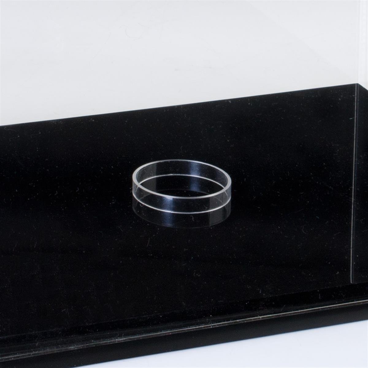 Acrylic Helmet Display Case - Clear Protective Cover for Sports & Collectible Helmets - Perfect for Showcasing Football, Motorcycle, and Racing Helmets at Home or in Stores