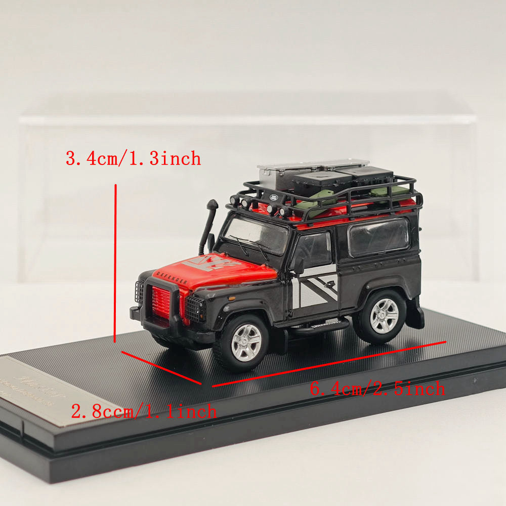 1:64 Scale Land Rover Defender 90 Camel Cup Diecast Model Car - Miniature Collectible Toy Vehicle for Adults & Kids - Perfect for Display, Gifts, and Off-Road Adventure Scenes