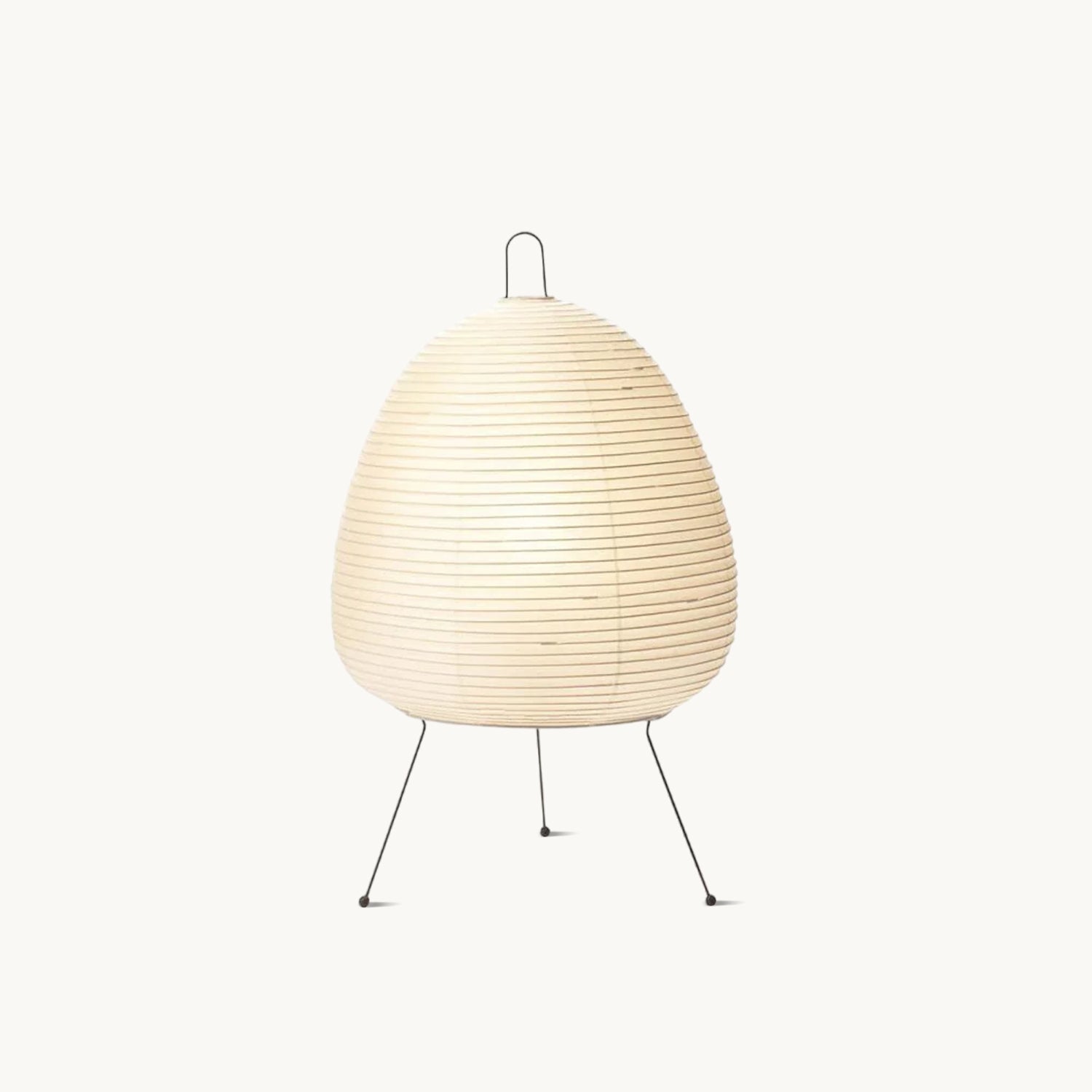Akari Table Lamp - Modern Japanese Paper Light for Living Room, Bedroom & Office - Soft Ambient Lighting for Home Decor & Relaxation