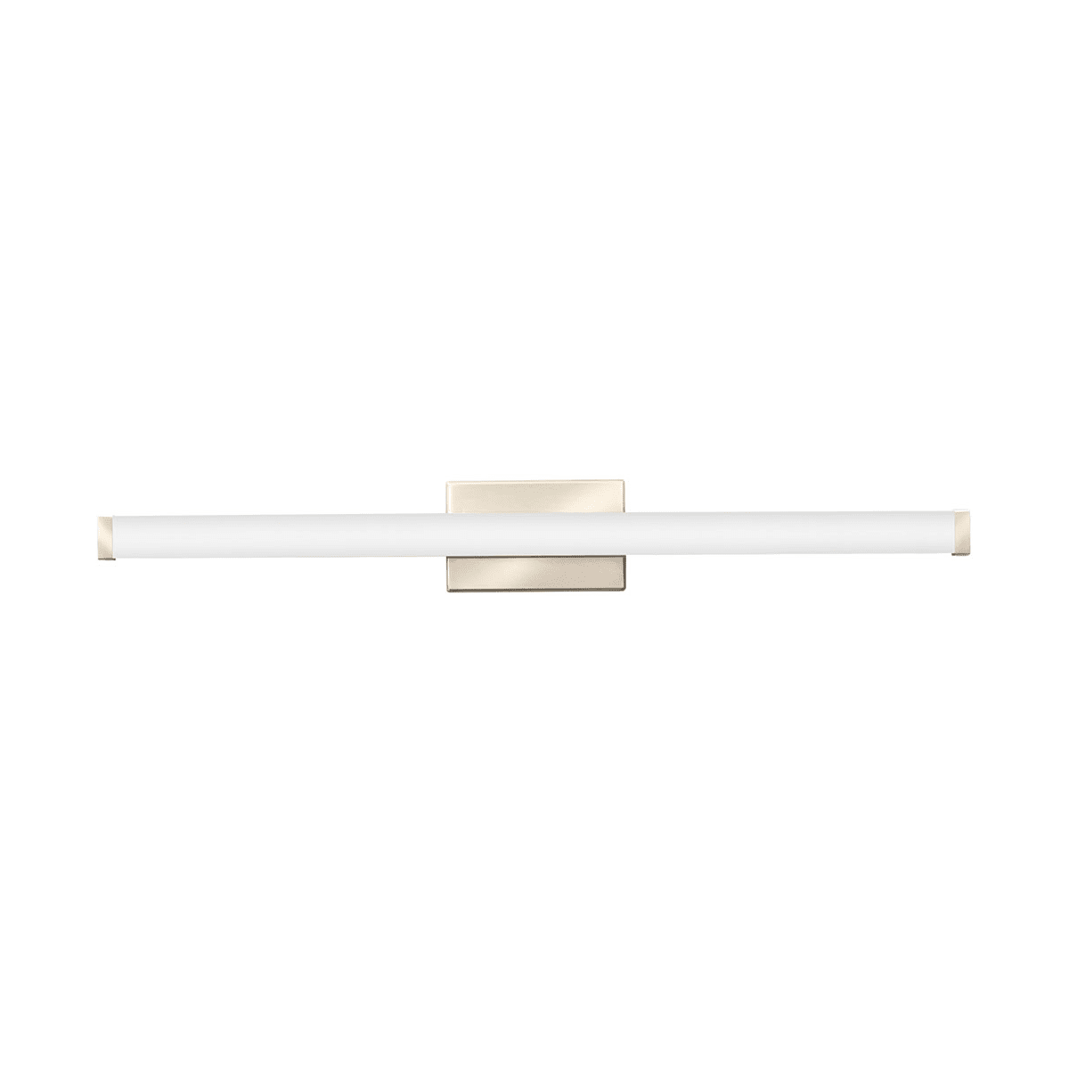 3 ft LED Arrow Bath Bar Light Fixture - Selectable CCT (3000K-5000K) - Brushed Nickel Finish - Perfect for Bathroom Vanity, Mirror Lighting & Modern Home Decor