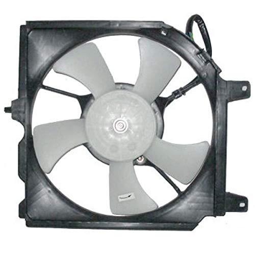Replacement AC Condenser Cooling Fan Motor Assembly for 1995-1997 Nissan Sentra & 1995-1998 Nissan 200SX - Automatic Transmission Compatible - Perfect for Summer Cooling System Repairs