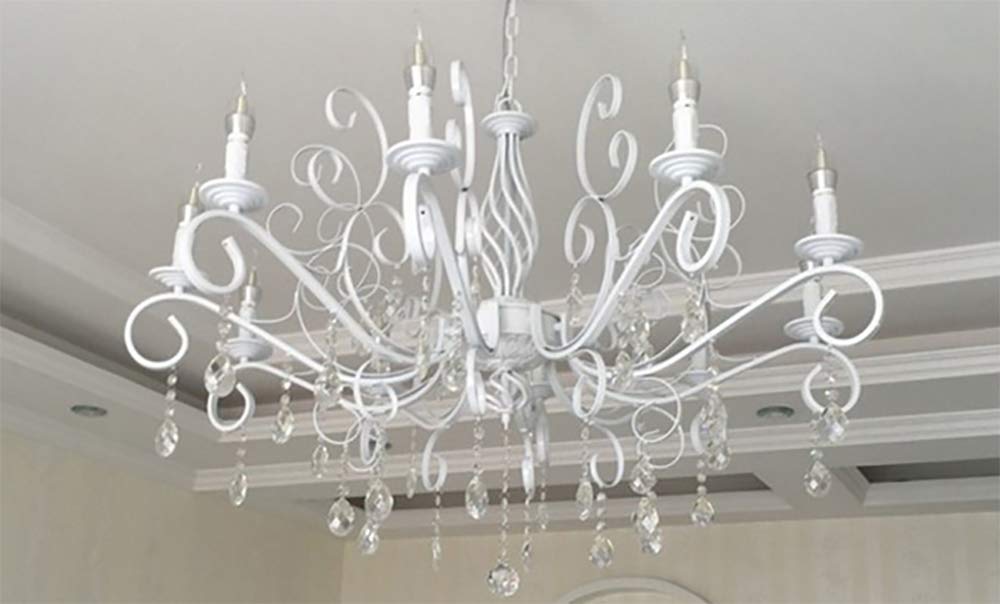 7W E14 LED Candelabra Bulb - 60W Equivalent, 6000K Cool White, Non-Dimmable, Energy Saving Chandelier Light Bulbs (Pack of 4) - Perfect for Home Lighting, Chandeliers, Ceiling Fans & Decorative Fixtures