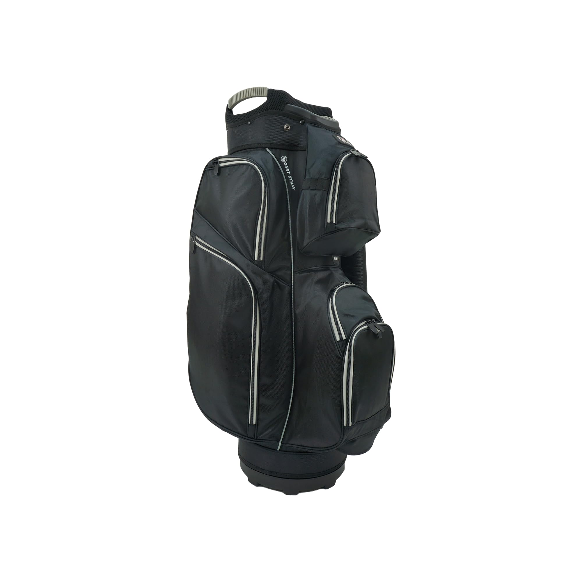 RJ Sports Mission 15-Way Divider Golf Cart Bag for Men - Lightweight Durable Golf Stand Bag with Cooler Pocket & Rain Hood - Perfect for Golf Course & Driving Range Practice
