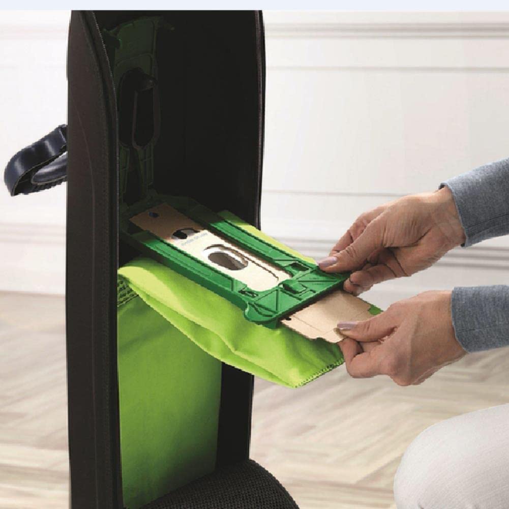 12 Pack Oreck XL XL2 Vacuum Bags Replacement - Type CC, CCPK8 CCPK8DW BM06 Dust Bags Kit - Compatible with All Oreck XL Upright Vacuums - Green - Perfect for Home Cleaning & Pet Hair Removal