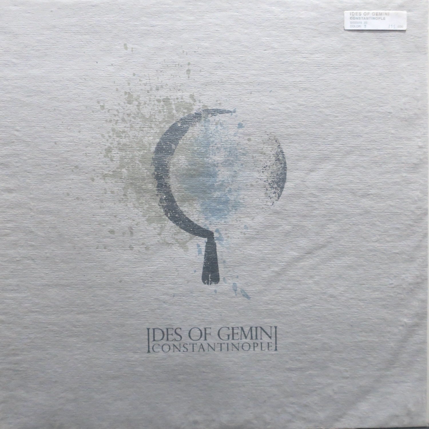 IDES OF GEMINI 'Constantinople' BLACK/WHITE SWIRL Vinyl LP (2012 Doom Metal) | Limited Edition Record for Metal Music Collectors & Audiophiles | Perfect for Home Listening & Vinyl Collection Displays