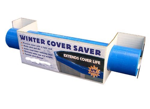 Buffalo Blizzard Ripstopper Winter Pool Cover for 28-Foot Round Above Ground Swimming Pools | Heavy Duty Green Tarp with 4-Foot Overlap for Secure Fit | Includes Winter Closing Kit | Perfect for Snowy Climates and Seasonal Pool Protection