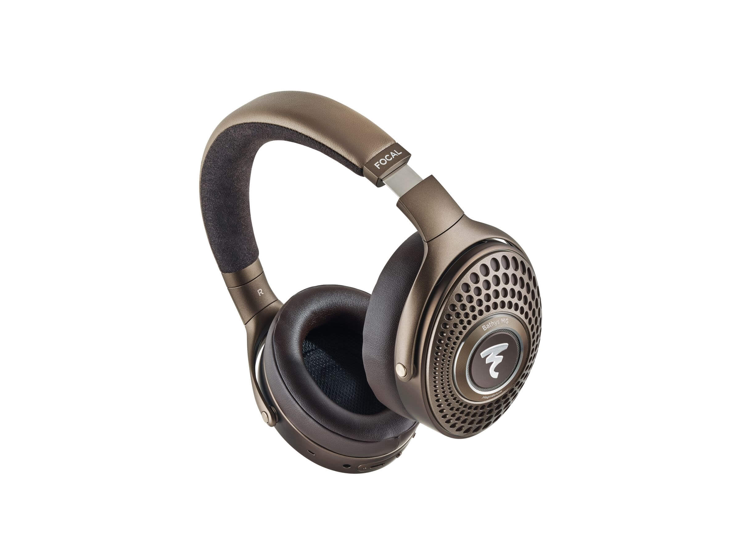 Focal Bathys Mg Wireless Over-Ear Headphones with Noise Cancelling - Premium Sound for Travel, Work & Home Listening