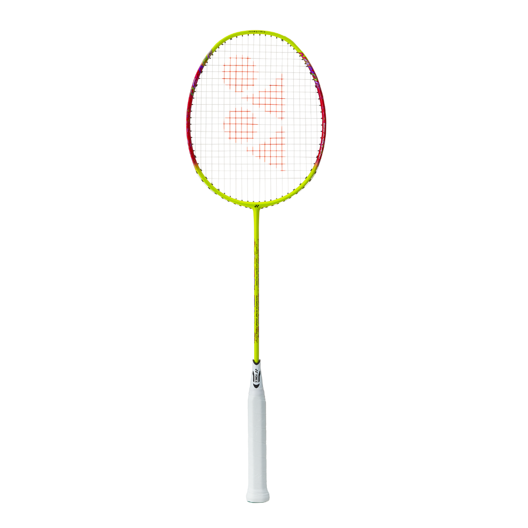 Yonex NanoFlare 002 Badminton Racket - Pre-Strung with High Performance Ability, Lime Green | Perfect for Competitive Play & Training Sessions