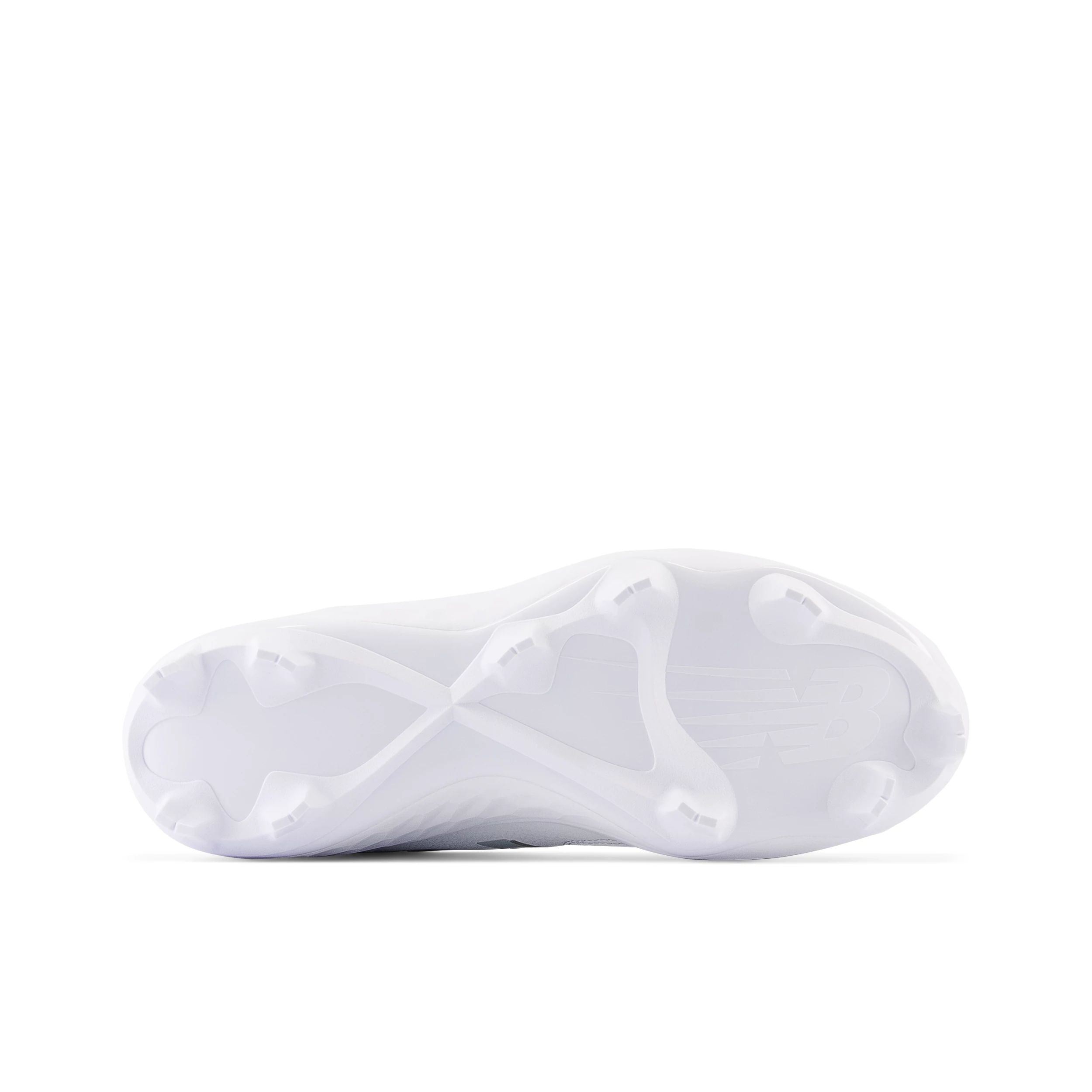 New Balance Fresh Foam 3000v6 White/White Low TPU Men's Soccer Cleats - Lightweight Football Shoes for Artificial Turf & Indoor Training