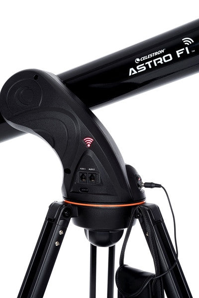 Celestron Astro Fi 90mm Refractor Telescope - Portable Astronomy Telescope for Adults & Kids, Smartphone Compatible Stargazing - Perfect for Backyard, Camping & Night Sky Observation