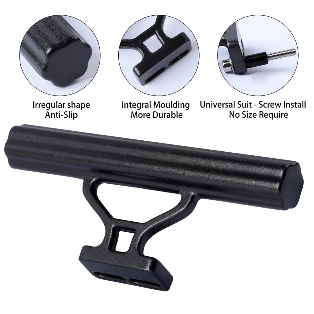 Bike Handlebar Extender Mount with Flashlight Holder - Adjustable Bicycle Accessories for Cycling, Mountain Biking & Commuting - Perfect for Night Rides & Outdoor Adventures
