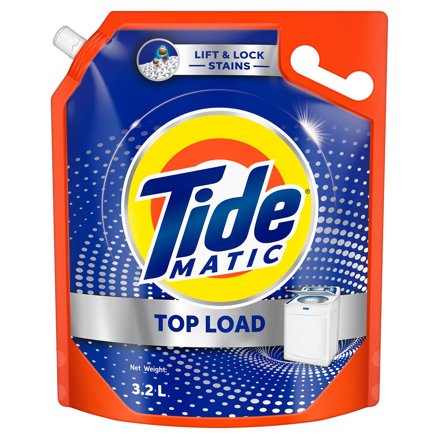 Tide Matic Liquid Laundry Detergent 3.2L (84.5 oz) - High Efficiency for Top Load Washing Machines - Fresh Scent, Deep Clean - Perfect for Large Families & Heavy Duty Laundry
