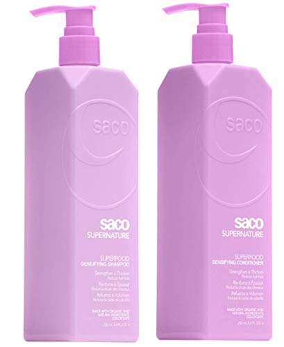 Best Densifying Shampoo & Conditioner Set for Thicker Hair - Volumizing & Strengthening Hair Care for Men & Women - Perfect for Daily Use at Home or Salon