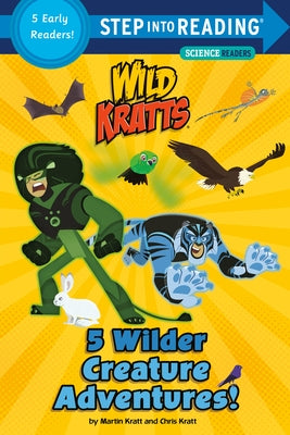Wild Kratts 5 Wilder Creature Adventures Book - Kids Educational Animal Storybook for Learning & Fun | Perfect for Bedtime Reading & Classroom Activities