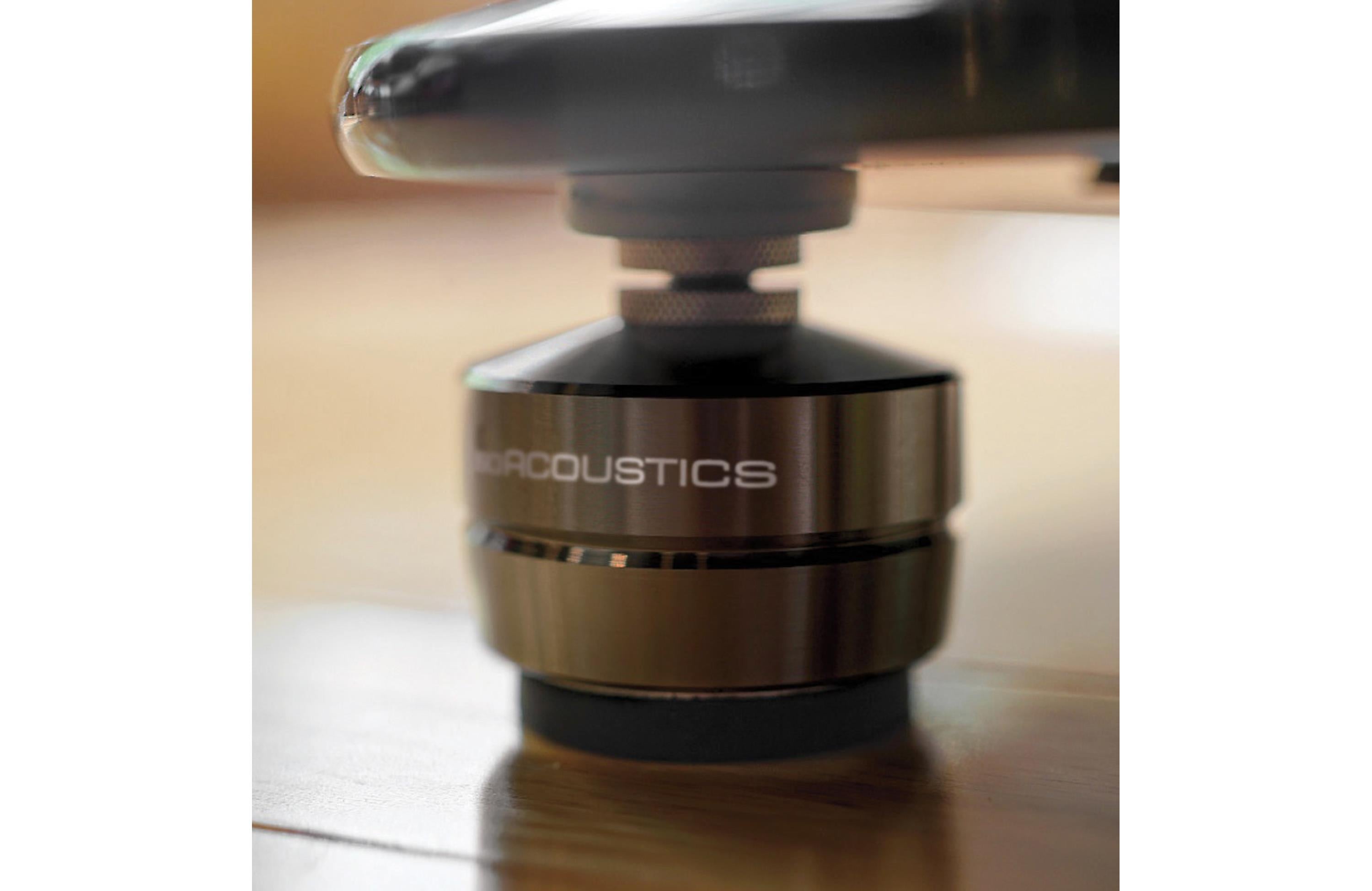 Isoacoustics Gaia I Performance Speaker Isolation Feet for Large Floorstanding Speakers (4 Pack) - Reduce Vibration & Improve Sound Quality for Home Theater & Audiophile Systems