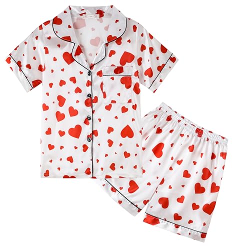 2pcs-red Hearts