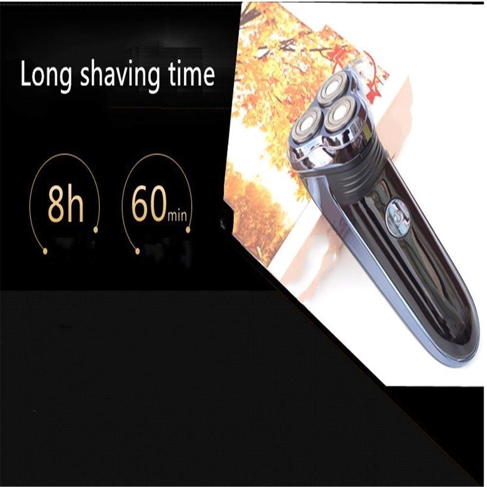 Best Rechargeable Electric Shaver for Men - Waterproof Beard Trimmer & Cordless Razor with Precision Blades - Perfect for Travel, Gym & Daily Grooming