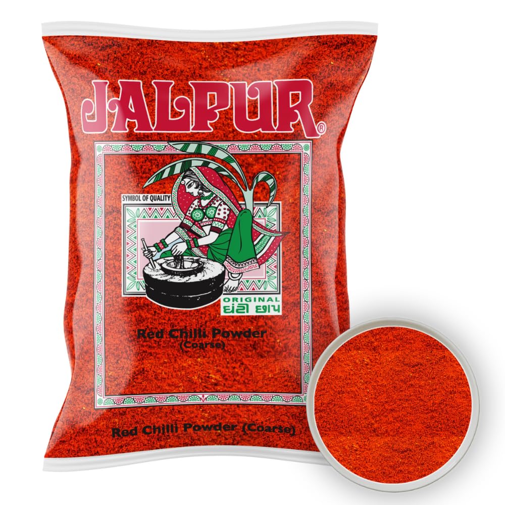 Premium Coarse Red Chili Powder - 1kg (35.2oz) | Hot & Spicy Cooking Ingredient for Mexican, Indian & Asian Cuisine | Perfect for Tacos, Curries & Stir-Fries