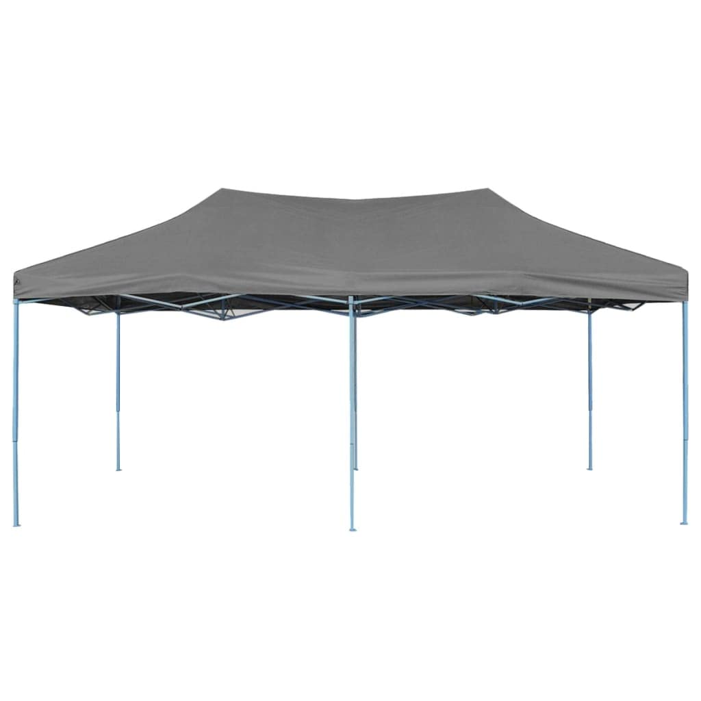 vidaXL 9.8'x19.7' Folding Pop-up Party Tent - Waterproof Outdoor Canopy Gazebo for Garden, Patio, Backyard & Events (Anthracite) | Perfect for BBQs, Weddings & Outdoor Gatherings